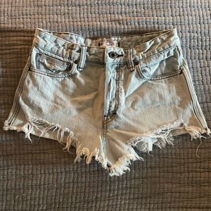 Free People Denim Shorts